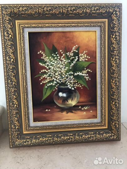 Картина маслом холст 