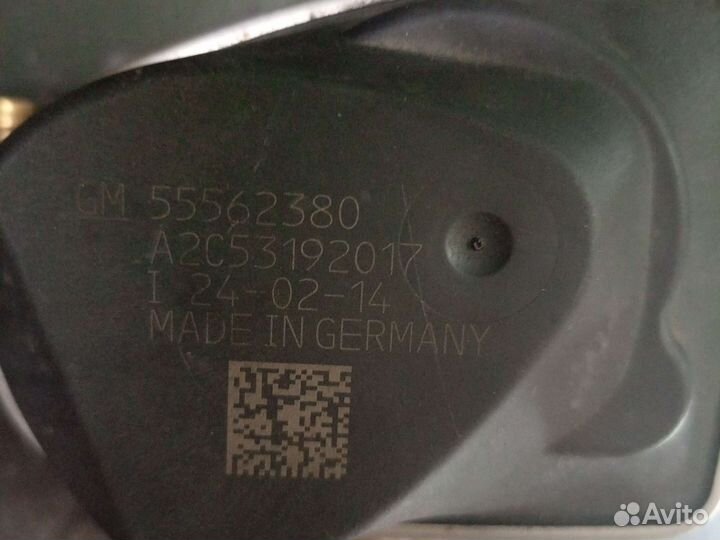 Дроссельная заслонка Chevrolet Cruze 1.8л