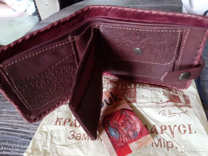 Кошелек эксклюзив новый натуральная кожа