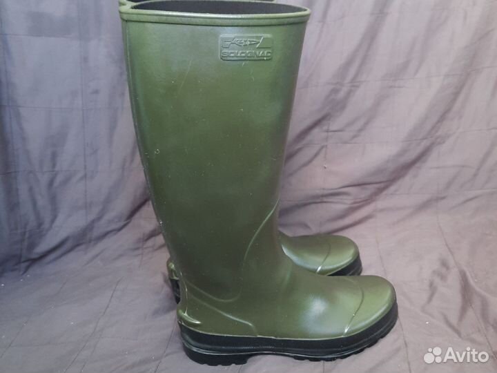Резиновые сапоги solognac охотничьи