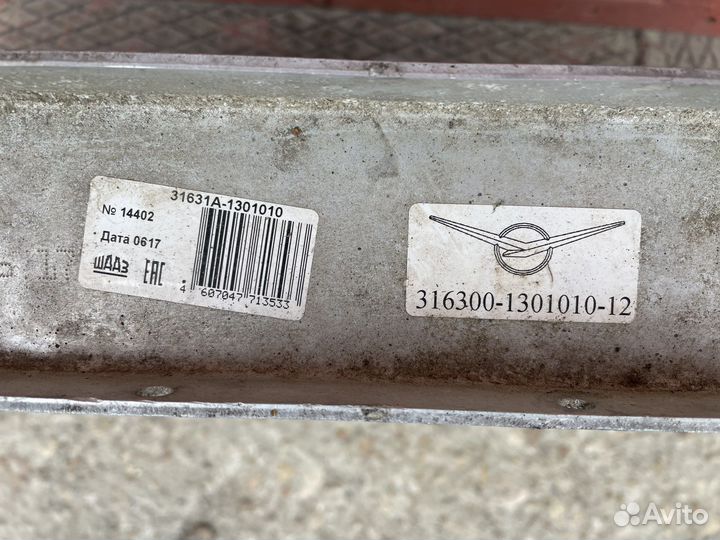 Радиатор УАЗ Патриот