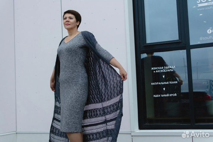 Жилет вязаный женский