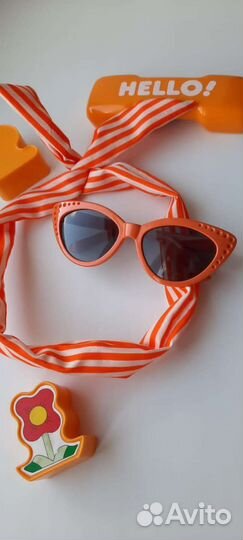 Очки и ободок на девочку