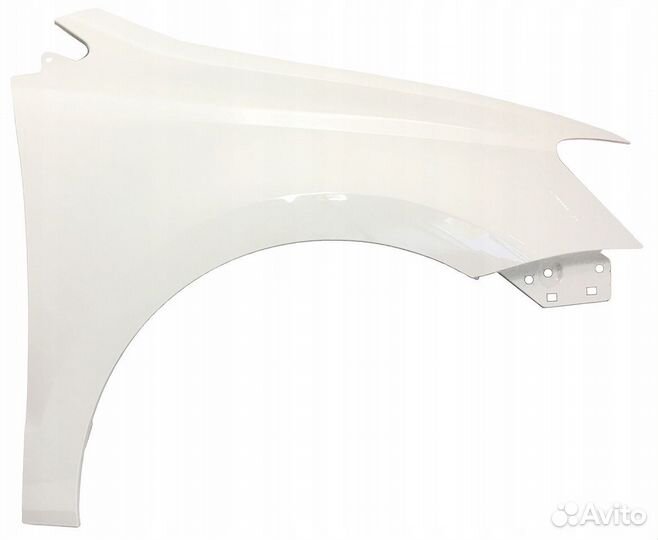 Крыло правое Фольксваген Поло 2011-19 LB9A белый