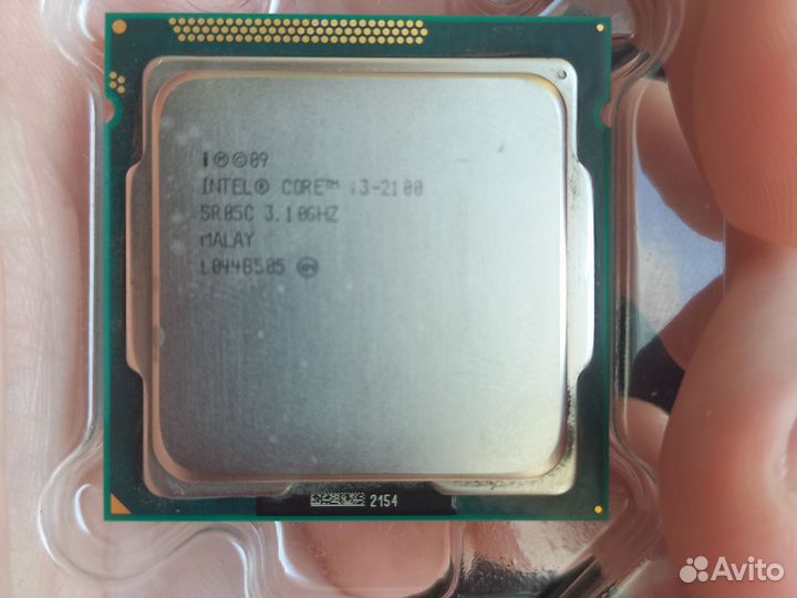 Процессор Intel core i3 2100