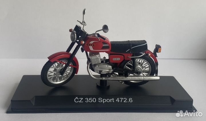 Модель мотоцикла CZ 350