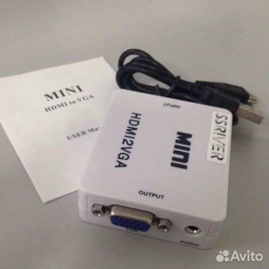 Переходник hdmi vga конвертер
