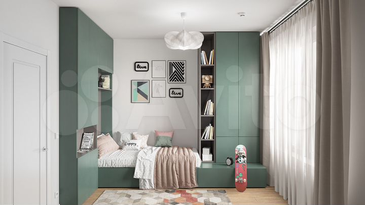 2-к. квартира, 35,7 м², 17/17 эт.