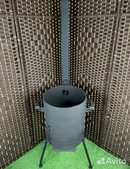 Печь с зольником для казана 16 литров