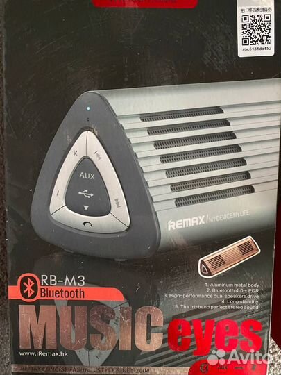 Блютуз колонка remax RB-M3