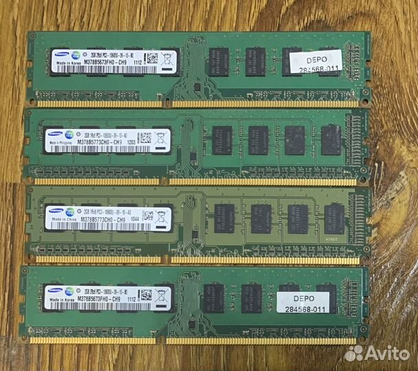 Оперативная память ddr3 2gb samsung