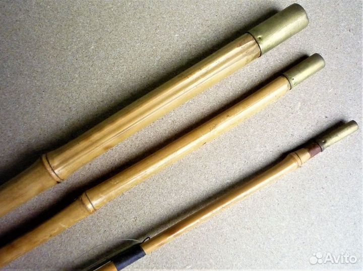 Старая бамбуковая удочка СССР херабуна