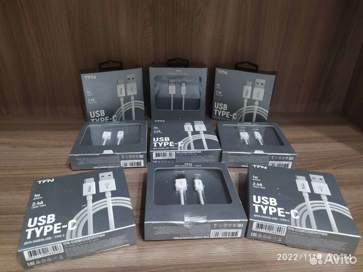 Новые кабели USB Tipe C (Тайп С)