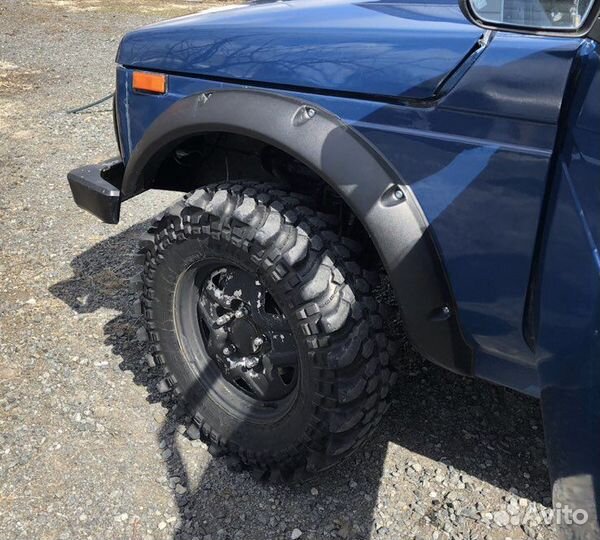 Лаптеры Нива Fenders под резанные арки