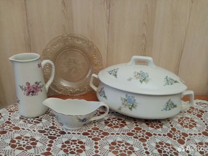 Супница, молочник, соусник СССР