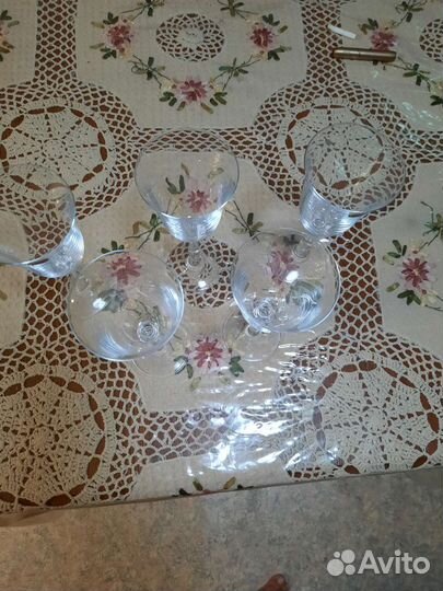 Фужеры богемия чехия