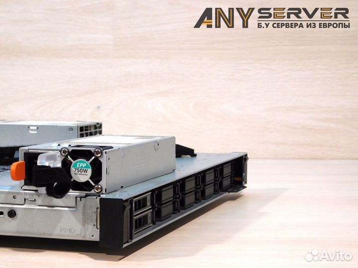 Сервер Dell R640 2x Gold 6144 256Gb H330 10SFF