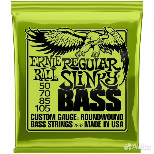 Струны для бас-гитары Ernie Ball 2832 Regular Slin