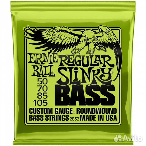 Струны для бас-гитары Ernie Ball 2832 Regular Slin