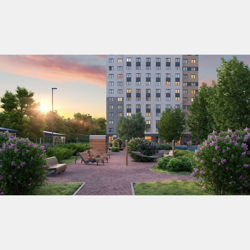 1-к. квартира, 30,2 м², 13/25 эт.