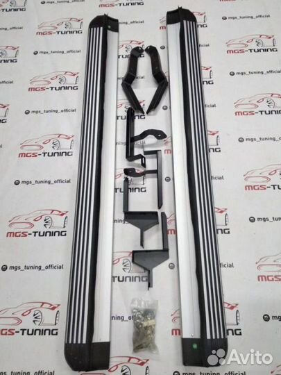 Пороги на Volkswagen Touareg 2015-2018 гг