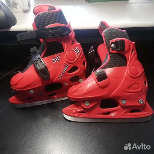 Коньки детские раздвижные, р. 27-30
