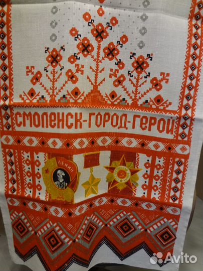 Льняные скатерти и полотенца