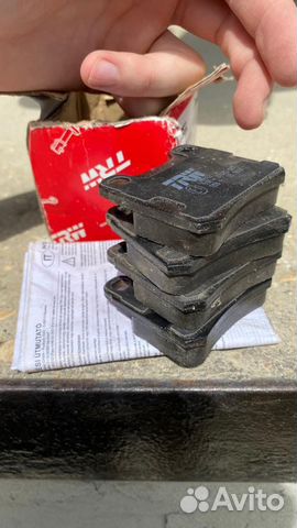 Колодки на 124 mercedes