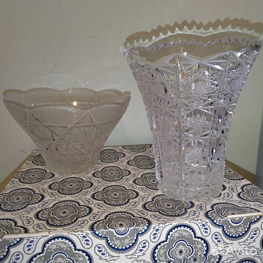 Хрустальные вазы СССР