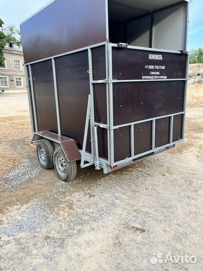 Коневоз с тормозом