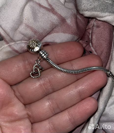 Браслет пандора с шармами