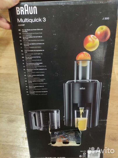Соковыжималка braun