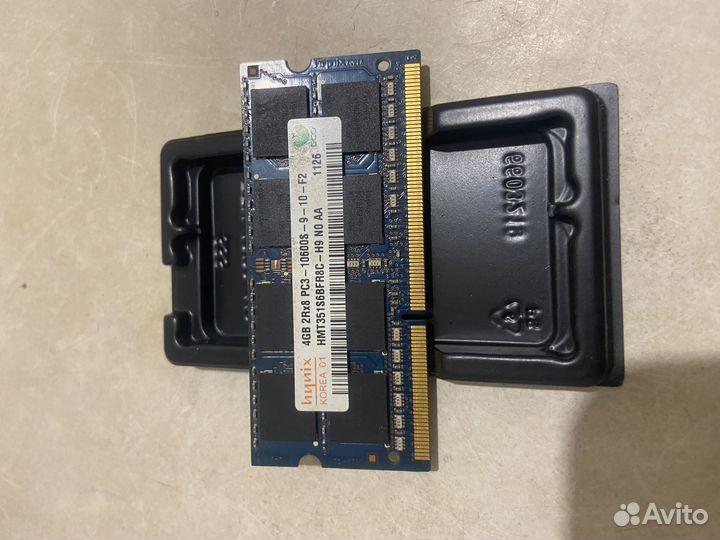 Оперативная память ddr3 для ноутбука 4gb 2gb