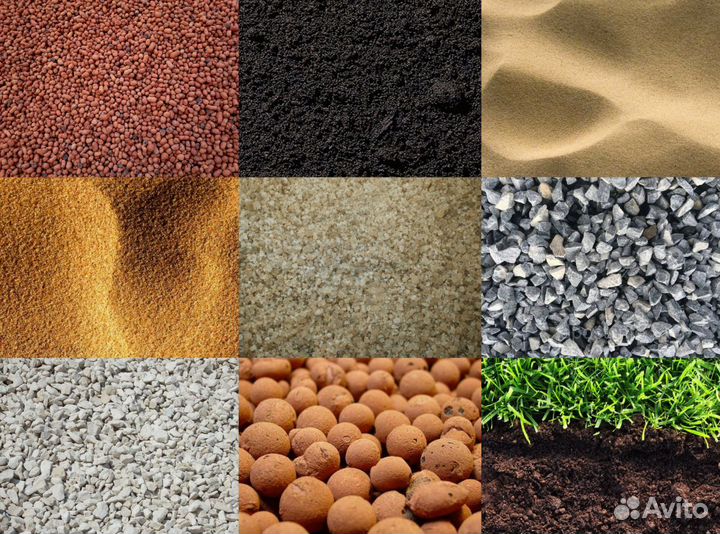 Доставка песок щебень и остальные