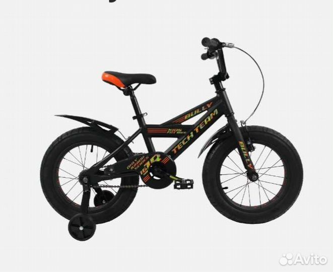 Детский велосипед TT bully 18 Black