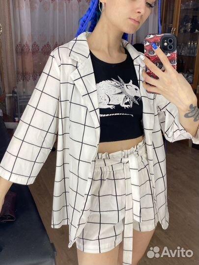 Набор -шорты и хаори (shein)