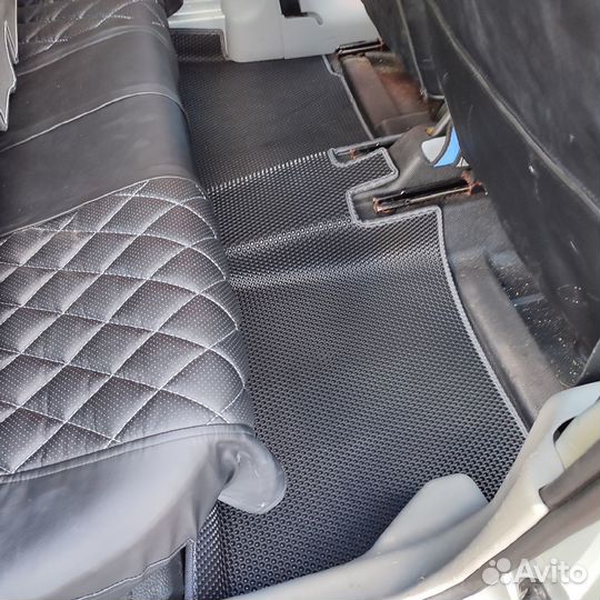 EVA коврики 3D на Renault Kangoo с бортами