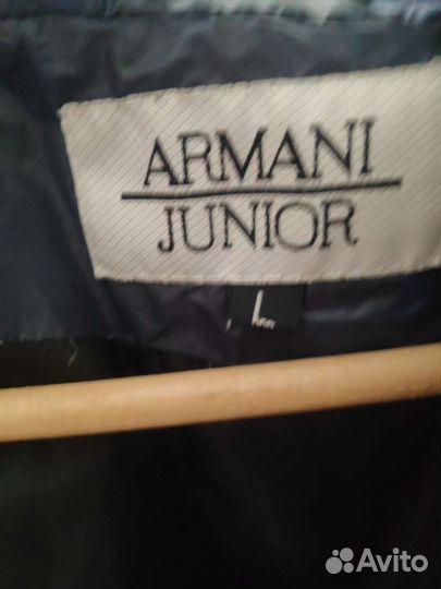 Пуховик armani на мальчика