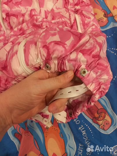 Зимний комбинезон трансформер 68 74