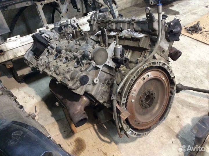 Двигатель M273 E55 5.5 бензин 388л.с Mercedes W221