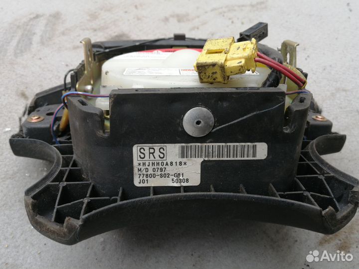Подушка в руль стреляная для Honda CR-V 1996-2002