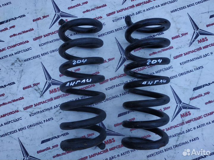 Пружина задняя w204 Mercedes Sport