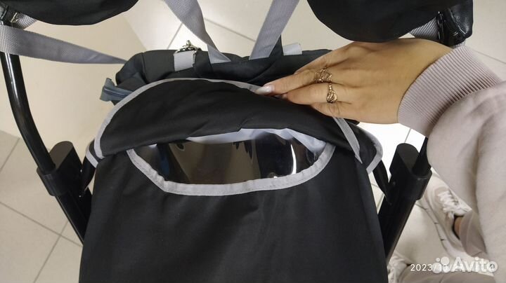 Новые санки коляска Pikate Onyx новые