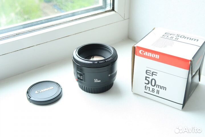 Объектив Canon EF 50mm f1.8 ii