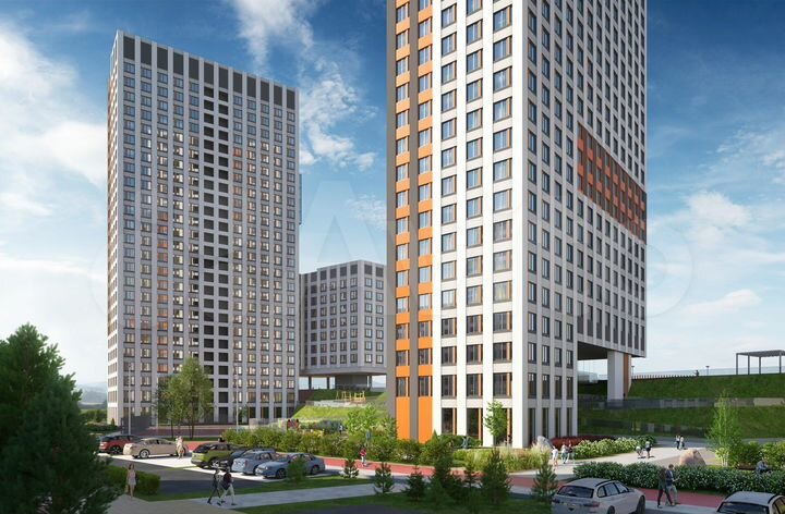 2-к. квартира, 60,9 м², 25/25 эт.