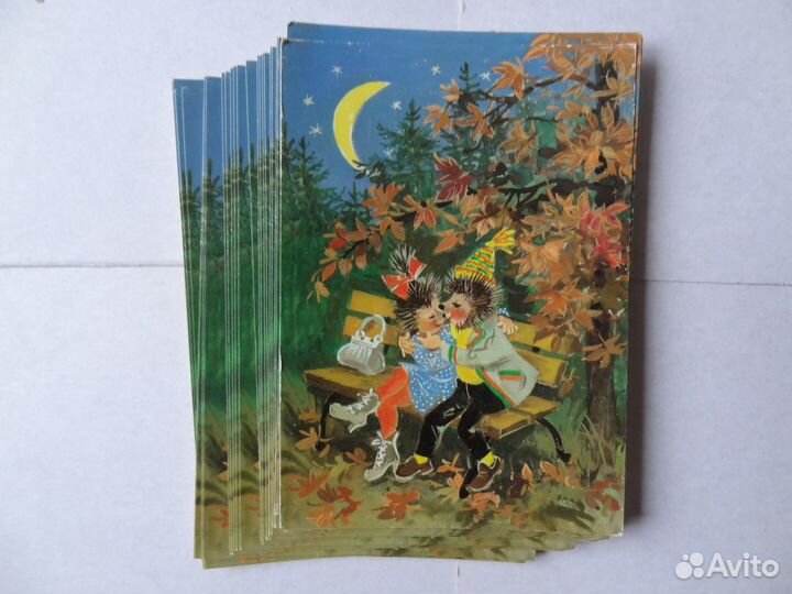 Открытки для скрапбукинга или иных поделок 1000 шт