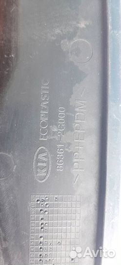 Накладка замка капота Kia Magentis 2, 2008г