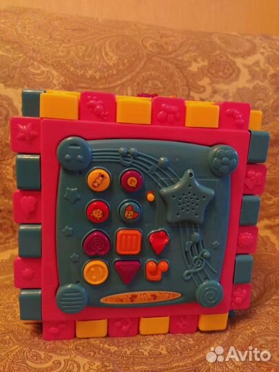 Мультикуб развивающая интерактивная игрушка