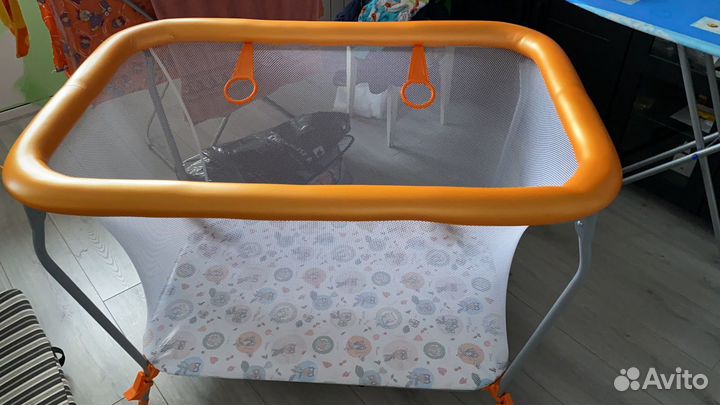 Манеж Фея Совы оранжевый