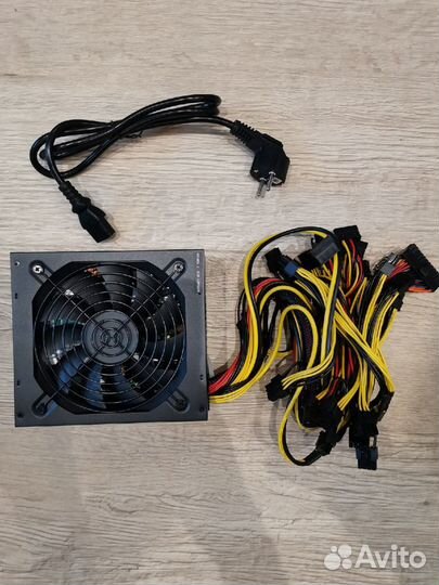 Блок питания для майнинга 2400W Новый. Гарантия